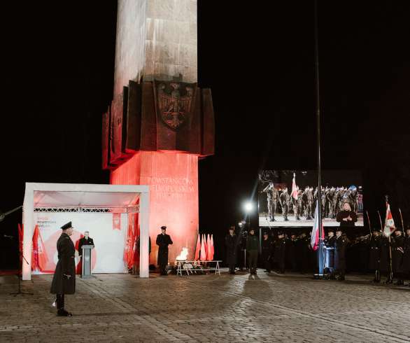 Zdjęcie aktualności Na Pałukach i w Wielkopolsce odbyły się uroczystości związane ze 104. rocznicą wybuchu Powstania Wielkopolskiego