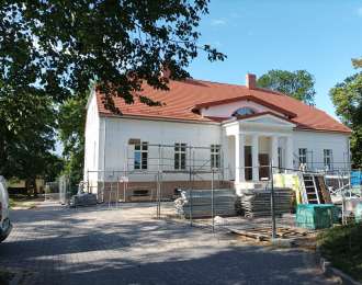 Zdjęcie aktualności Trwa remont siedziby Gminnego Centrum Kultury i Biblioteki w Kcyni