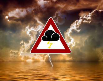 Zdjęcie aktualności IMGW ostrzega przed burzami na Pałukach i w północnej Wielkopolsce