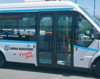 Zdjęcie aktualności Margonin i Wągrowiec połączyła linia autobusowa. To samorządowa inicjatywa włodarzy obu gmin